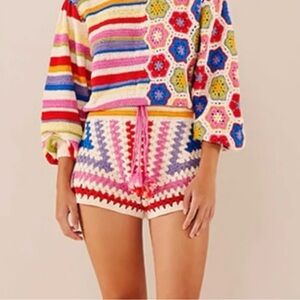 FARM Rio Multicolor Knit Women Shorts